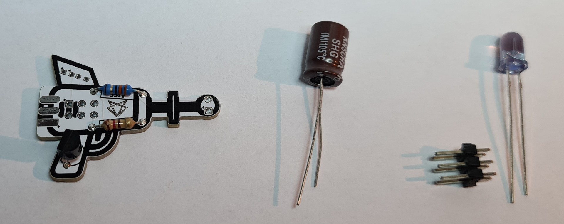 transistor soldered